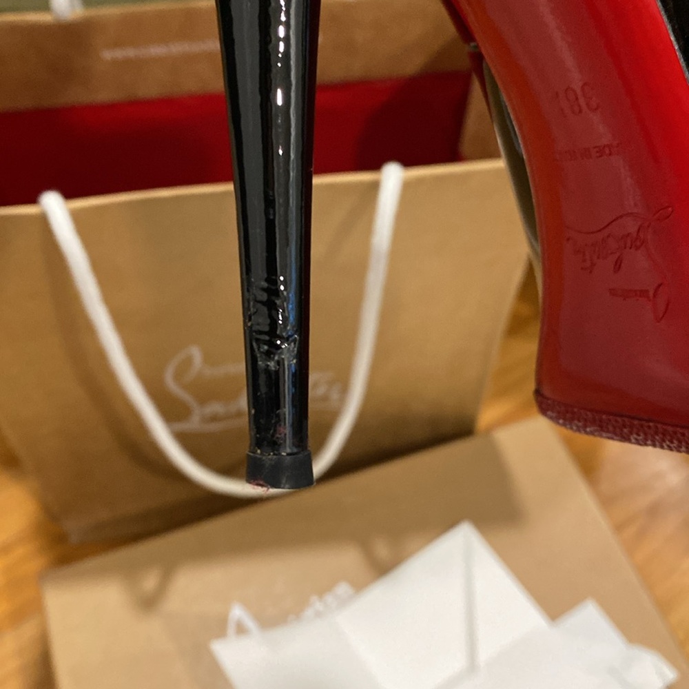 Christian Louboutin Jane Vendome 120 patent pump - Picture 9 of 10